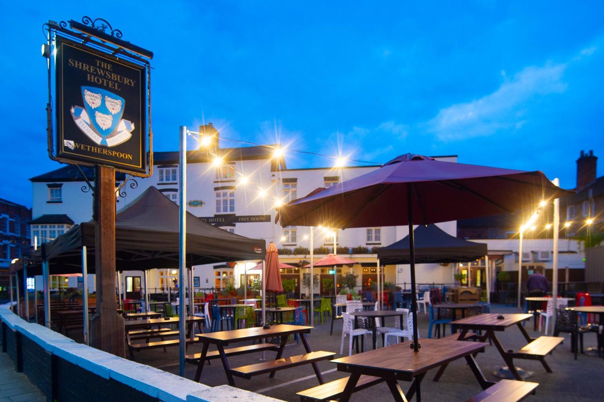 The Shrewsbury Hotel Wetherspoon Zewnętrze zdjęcie