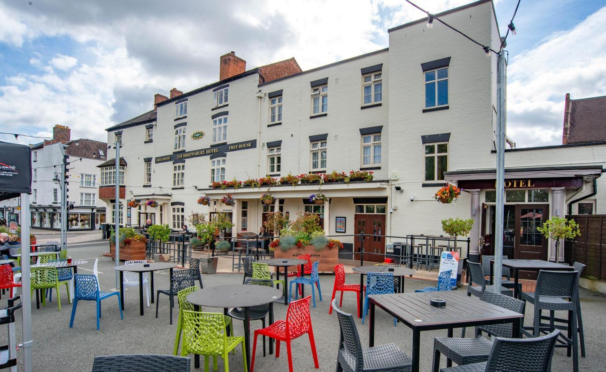 The Shrewsbury Hotel Wetherspoon Zewnętrze zdjęcie